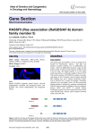 Gene Section RASSF5 (Ras association (RalGDS/AF 6) domain family member 5)