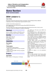 Gene Section DBN1 (drebrin 1) Atlas of Genetics and Cytogenetics