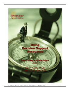 Using Decision Support Resources