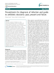 Procalcitonin for diagnosis of infection and guide Open Access