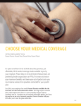 CHOOSE YOUR MEDICAL COVERAGE