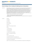 Protein Folding in Silico. Woodhead Publishing Series in Biomedicine Brochure