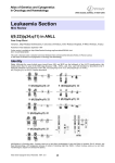 Leukaemia Section t(9;22)(q34;q11) in ANLL  Atlas of Genetics and Cytogenetics