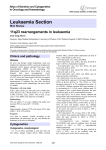 Leukaemia Section 11q23 rearrangements in leukaemia Atlas of Genetics and Cytogenetics