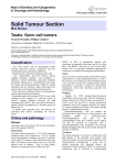 Solid Tumour Section Testis: Germ cell tumors Atlas of Genetics and Cytogenetics