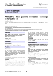 Gene Section ARHGEF12  (Rho  guanine  nucleotide  exchange