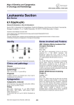 Leukaemia Section t(1;9)(q24;q34) Atlas of Genetics and Cytogenetics in Oncology and Haematology