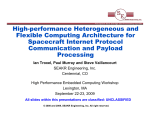 High-performance Heterogeneous and Flexible Computing Architecture for Spacecraft Internet Protocol Communication and Payload