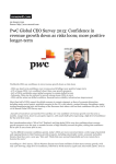 PwC Global CEO Survey 2013: Confidence in longer-term