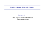 PHY492: Nuclear &amp; Particle Physics Lecture 22 Way Beyond the Standard Model