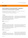 Toxicité inhabituelle du bevacizumab (Avastin ) : hyperlipémie ? CAS CLINIQUE 46