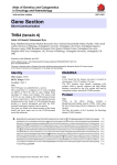 Gene Section TNS4 (tensin 4)  Atlas of Genetics and Cytogenetics