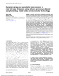 Dynamic range and sensitivity improvement in complementary metal-oxide semiconductor technology