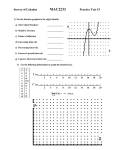 MAC2233 Survey of Calculus Practice Test #3