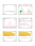 5-7: The Binomial Theorem Pascal’s Triangle