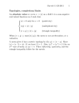 Garrett 11-23-2011 1 Topologies, completions/limits