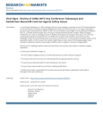 Vital Signs - Review of AHRA 2015: Key Conference Takeaways... Gadolinium Based MR Contrast Agents Safety Issues