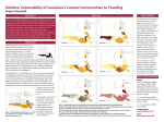 Relative Vulnerability of Louisiana’s Coastal Communities to Flooding Nupur Hiremath RESULTS DISCUSSION