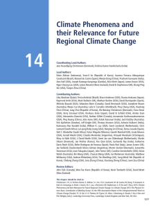 14 Climate Phenomena and their Relevance for Future Regional Climate Change