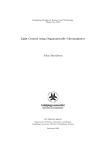 Light Control using Organometallic Chromophores Johan Henriksson Link¨