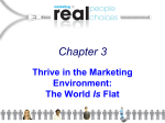 Chapter 3 Thrive in the Marketing Environment: Is