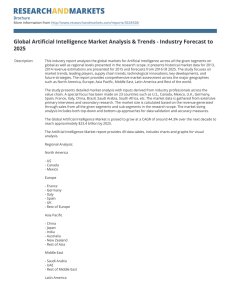 Global Artificial Intelligence Market Analysis &amp; Trends - Industry Forecast... 2025 Brochure