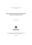 Inflammation-Induced Gene Expression in Brain and Adrenal Gland Linda Engström