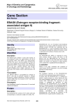 Gene Section EBAG9 (Estrogen receptor-binding fragment- associated antigen 9)