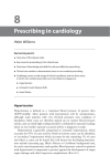 8 Prescribing in cardiology Helen Williams •