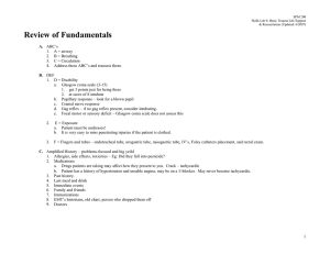 Review of Fundamentals