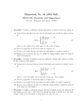 Homework No. 04 (2014 Fall) PHYS 320: Electricity and Magnetism I