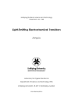 Light-Emitting Electrochemical Transistors Jiang Liu