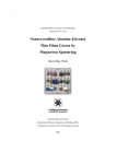 Nanocrystalline Alumina-Zirconia Thin Films Grown by Magnetron Sputtering David Huy Trinh