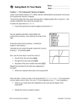 Student Activity DOC - TI Education