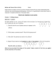 Motion and Forces introduction