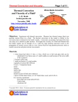 THERMAL CONVECTION