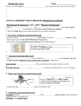 Weathering Notes