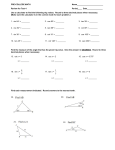 Review for Test 4 - Kempner Math with Miller