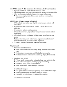 Industry and Agriculture