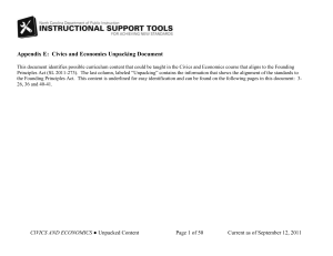 Civics and Economics TERMINOLOGY DOC 2-17