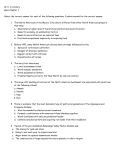 AP U. S. History Quiz-Chapter 1 Select the correct answer for each