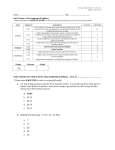 Unit 1 Exam (H)