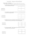 Punnett Squares Worksheet