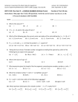 Institution: University of the West Indies (St. Augustine) Lecturer: Mr