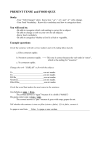 PRESENT TENSE and FOOD QUIZ Study: