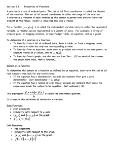 2.1 Functions