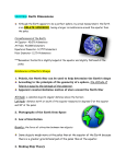 Unit One: Earth Dimensions Although the Earth appears to be a