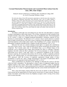 Coronal Polarization Measurements and