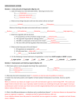 Life Science FCAT Review Activity KEY