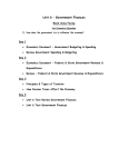 Unit 6 – Government Finances Test Review